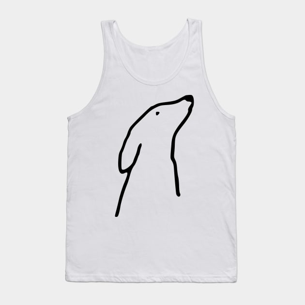 dog Tank Top by xam